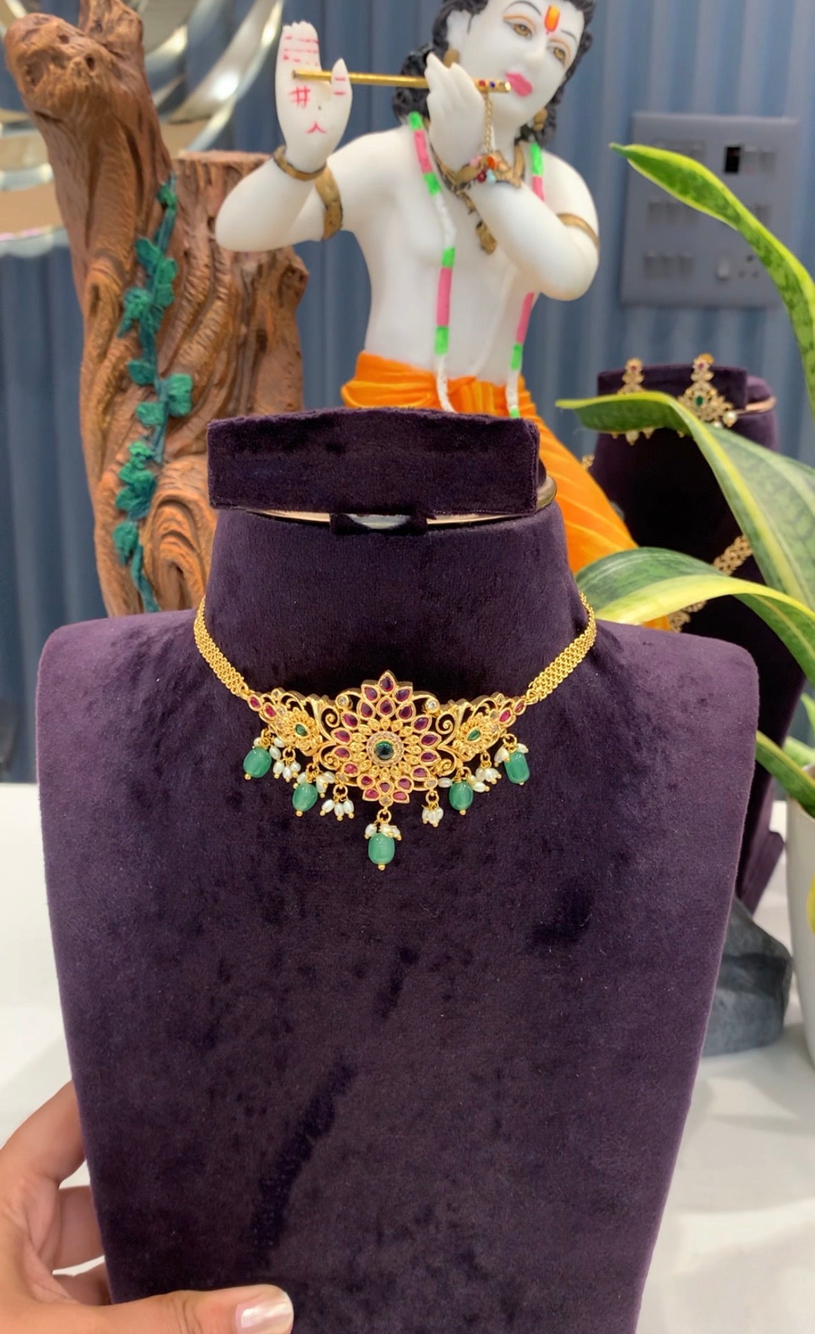 Beautiful 2 in 1 Chocker set for kids Bajubandh for Adult