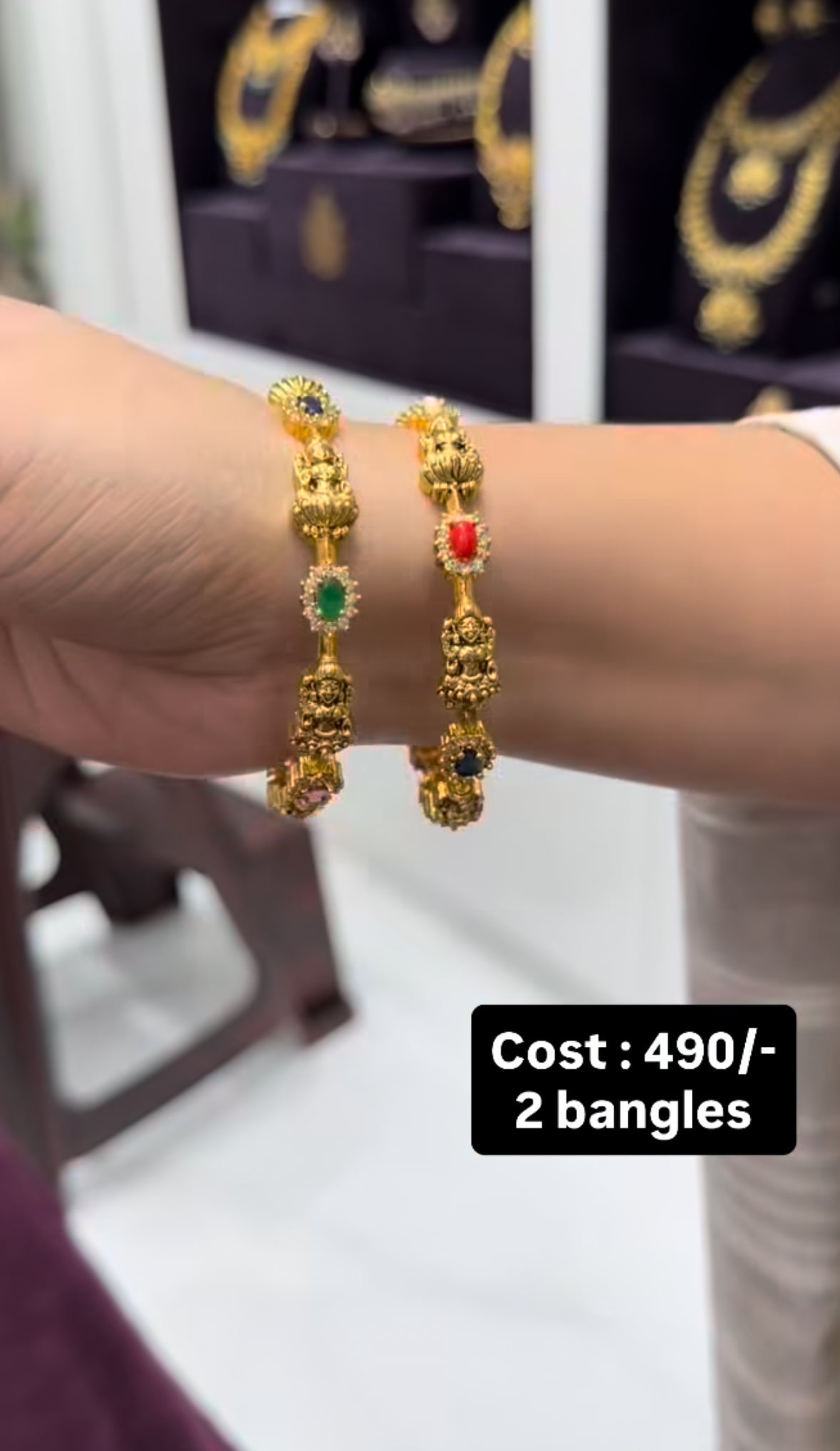 Beautiful navarathana bangles
