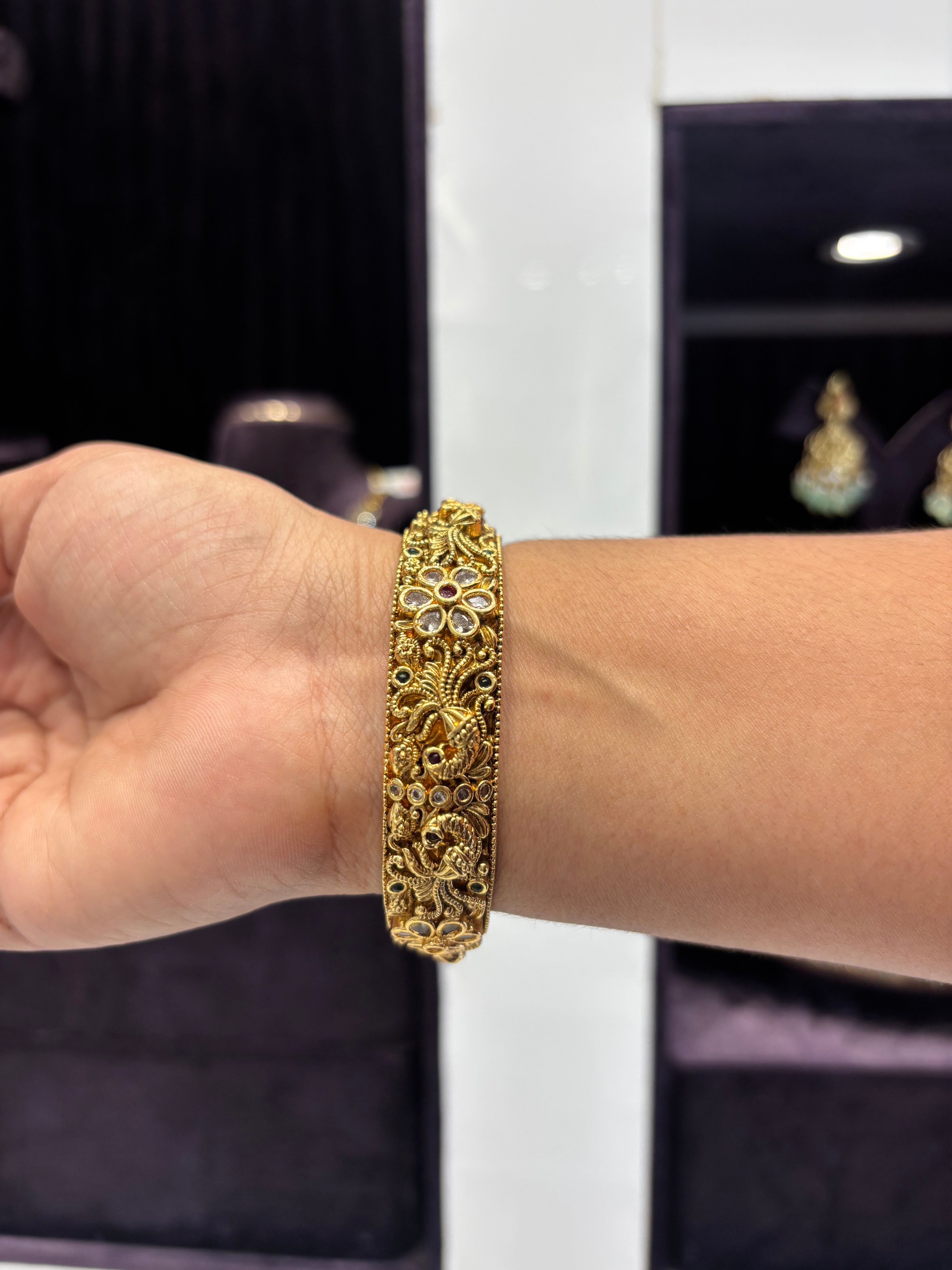Beautiful openable nakshi kada bangle