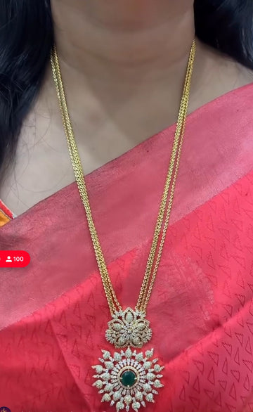 Beautiful Chandraharam Chain Set