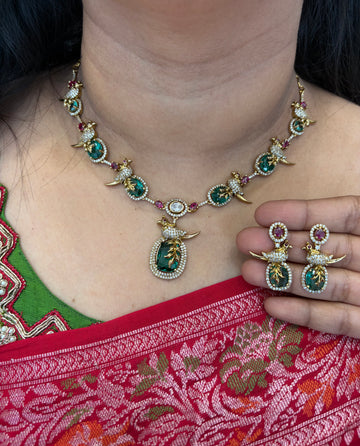 Beautiful parrrot necklace
