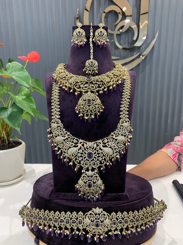 Beautiful Voilet stone combo set