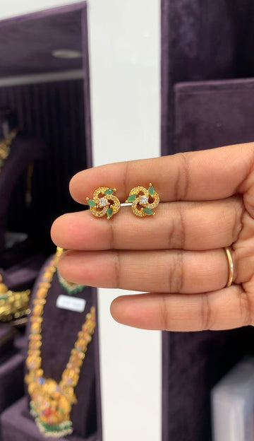 Daily wear Screw back earrings