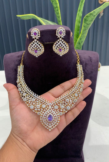 Beautiful Blue stone Chocker