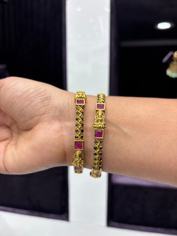 Beautiful black bangles