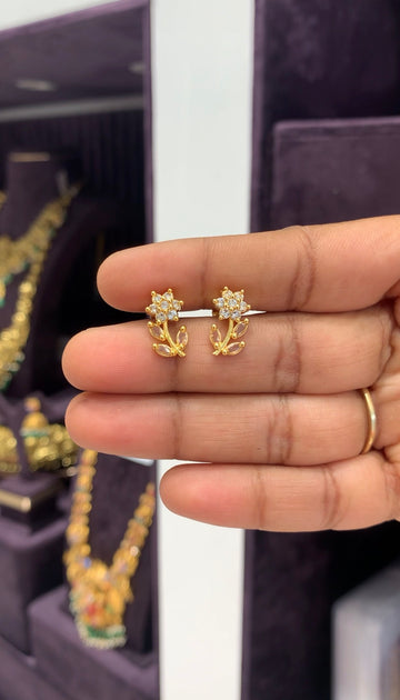 Beautiful screw back earrings