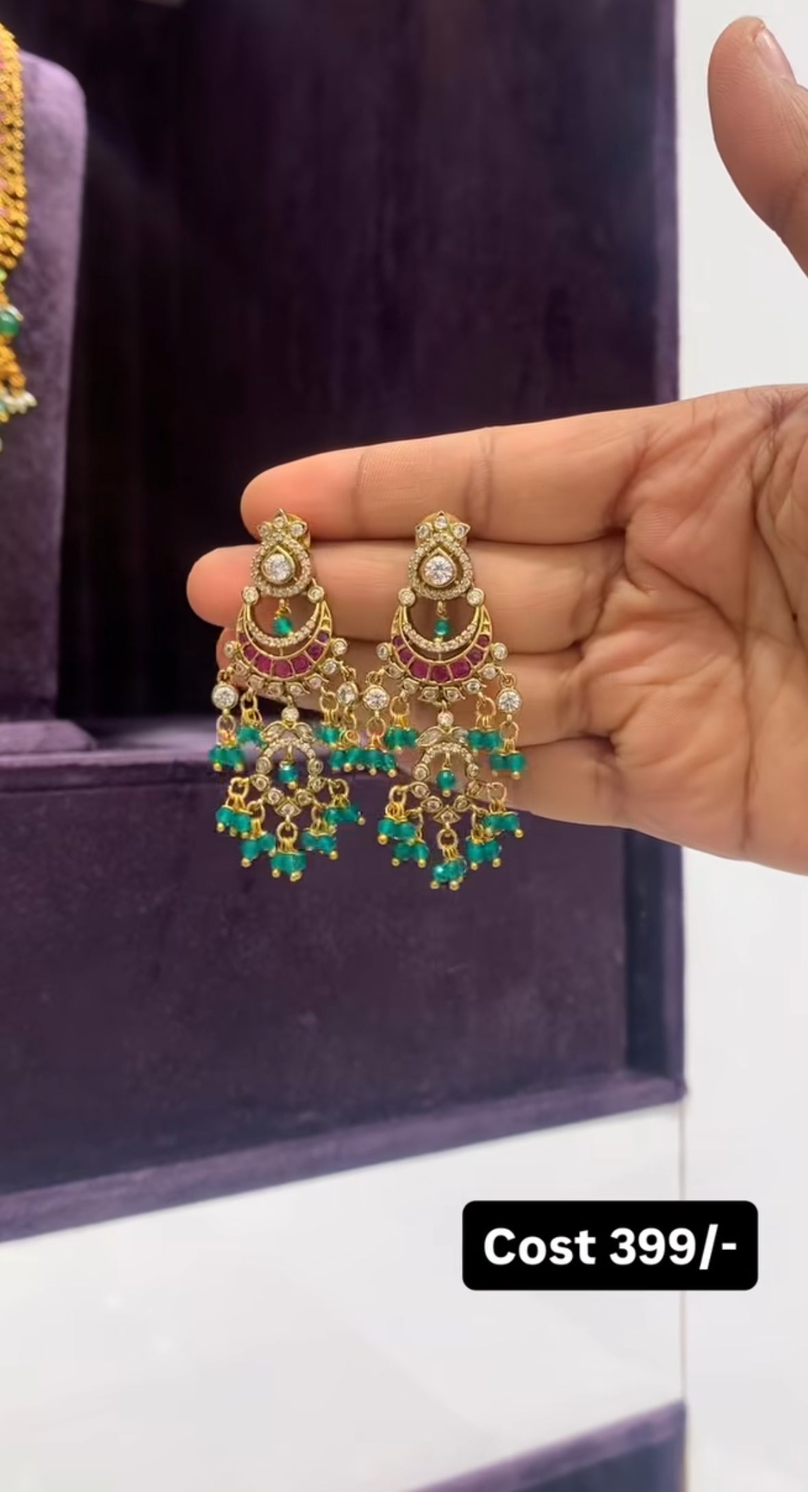 Beautiful Earrings Chandbalis