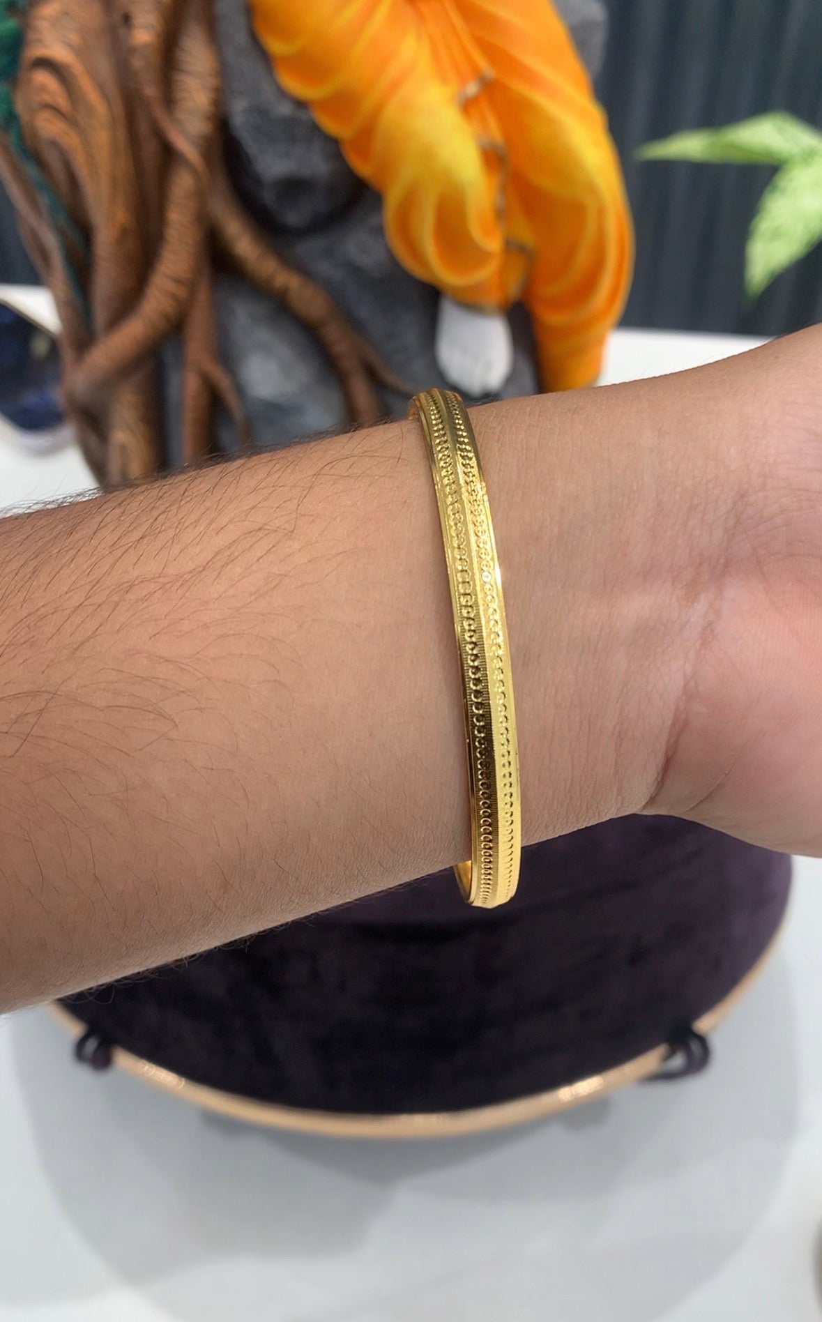 Beautiful MicroPlated Men’s Kada (single)