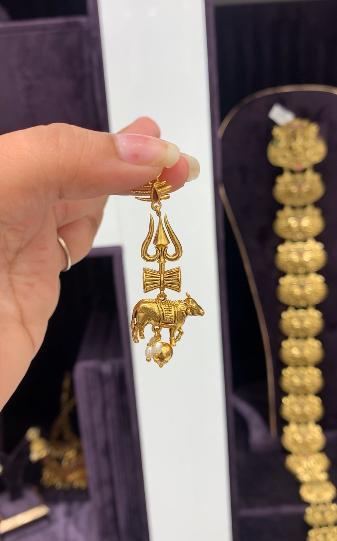 Beautiful Mahesh Babu Garu Inspired Locket With Hook