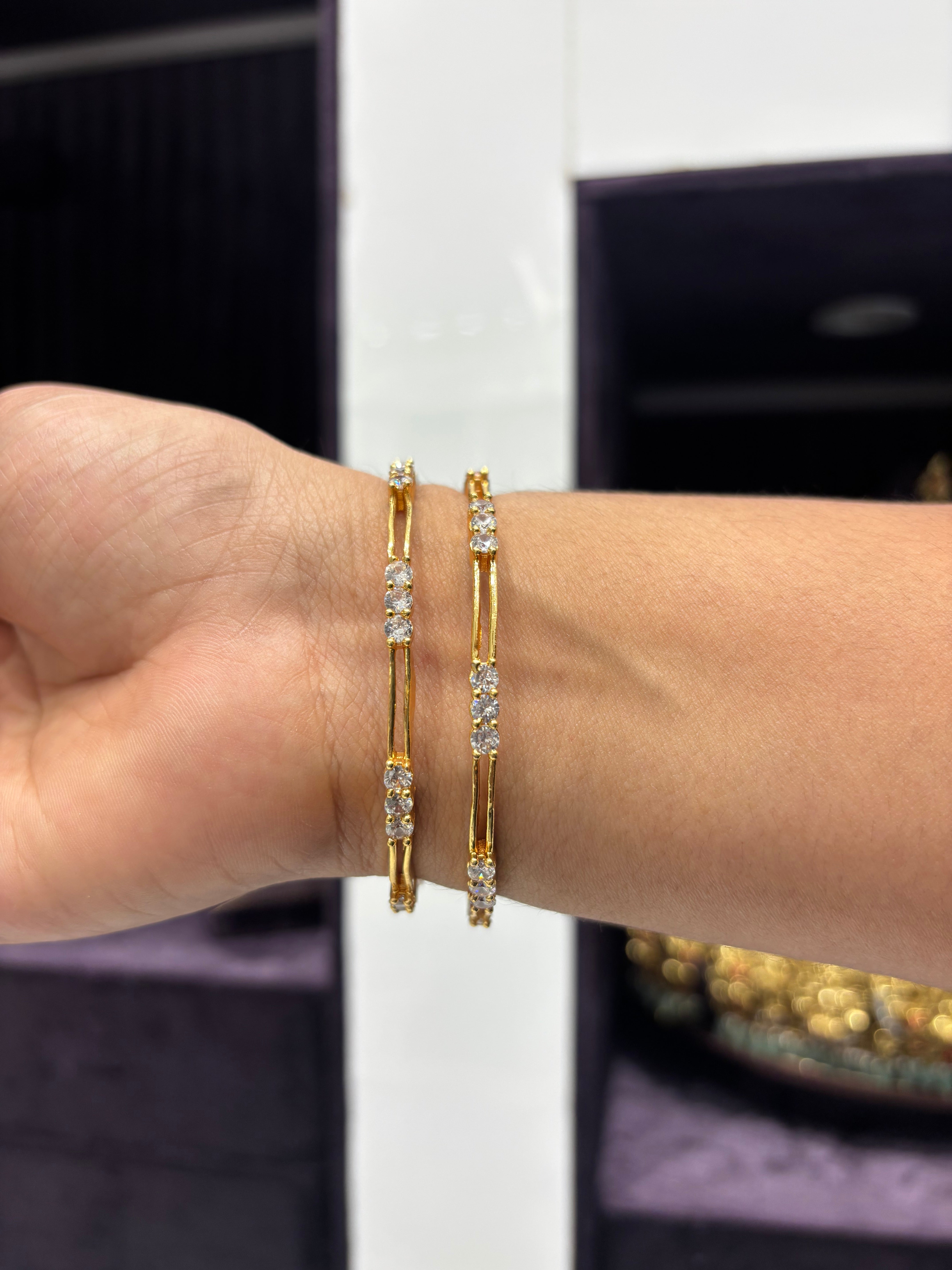 Beautiful CZ bangles