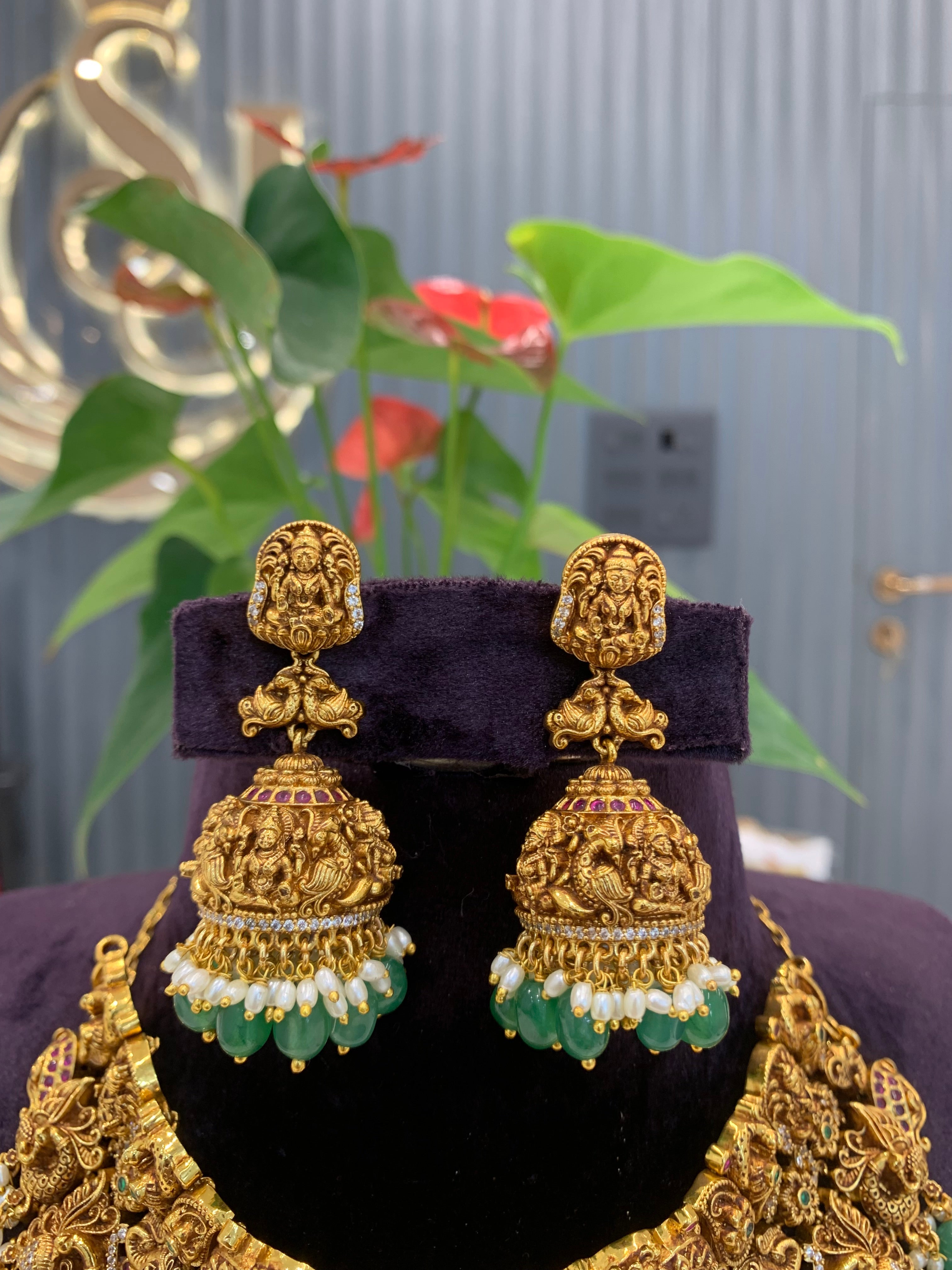 Beautiful Nakshi 3D Heavy Chocker set