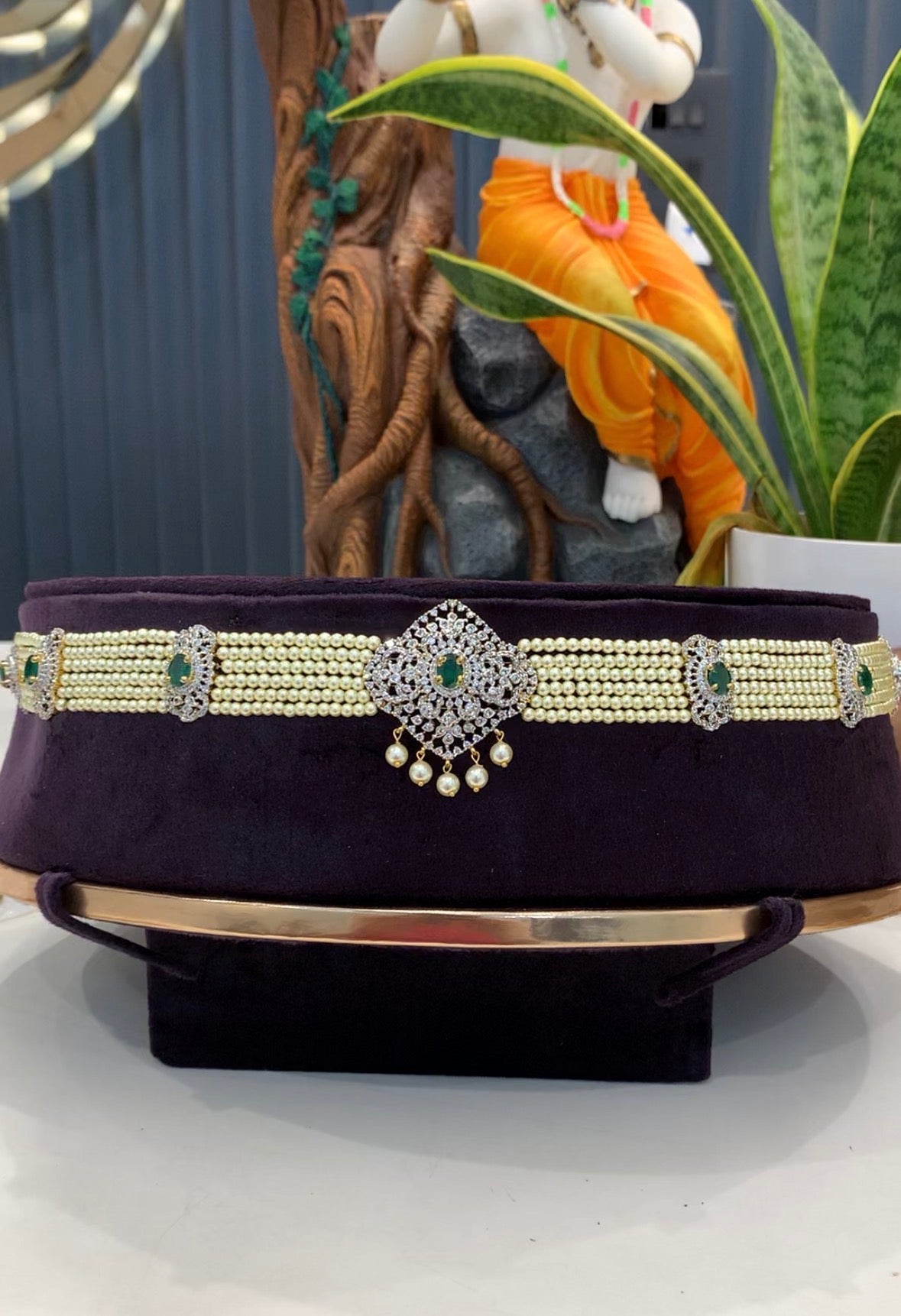 Beautiful pearls vaddanam