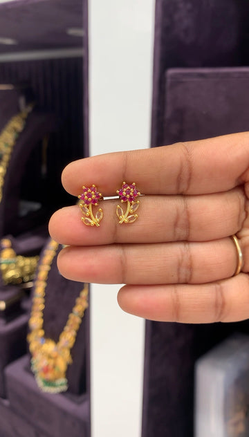 Beautiful screw back earrings