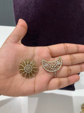 Beautiful Sun and Moon Hair Accessories With Back Hook