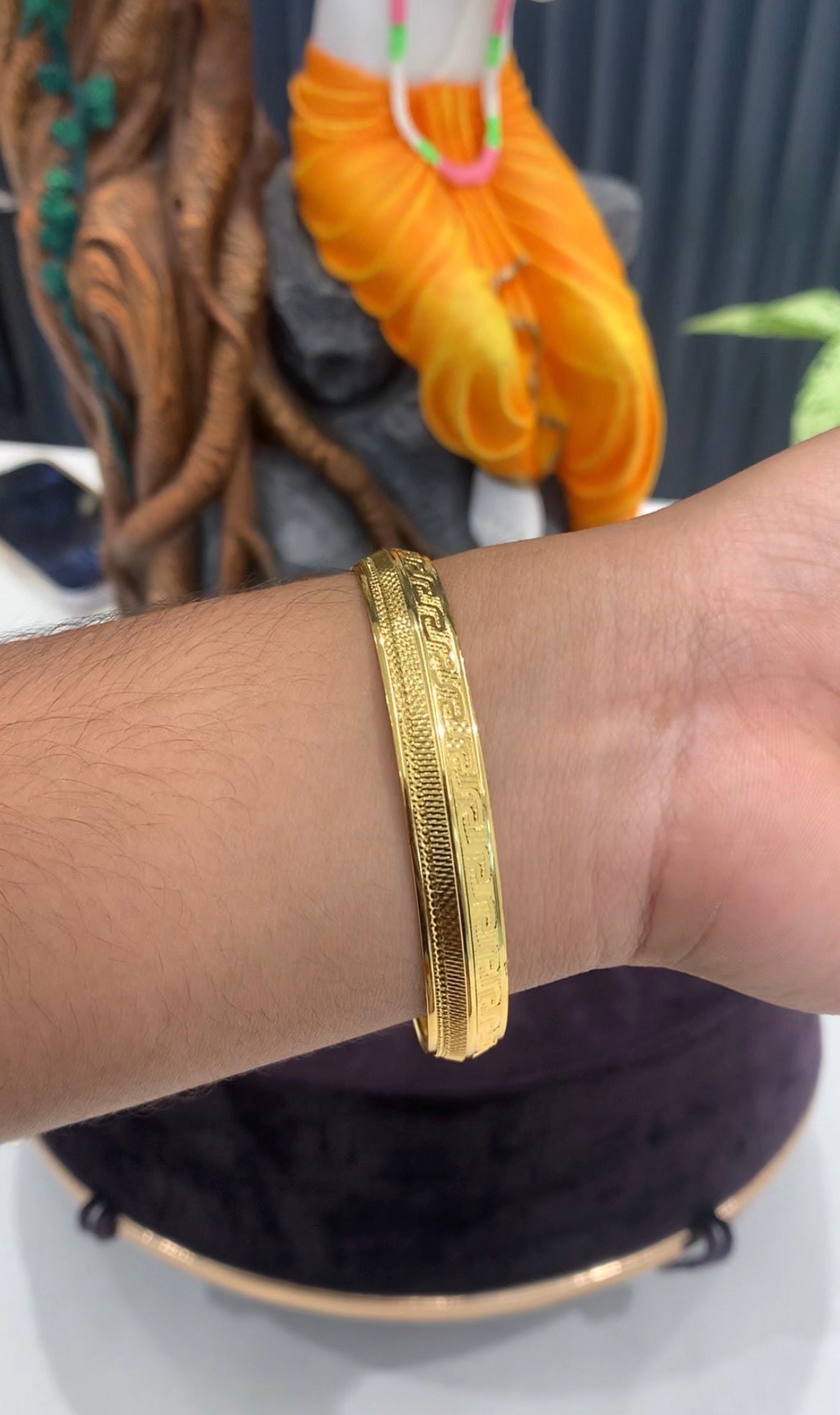 Beautiful MicroPlated Men’s Kada (single)