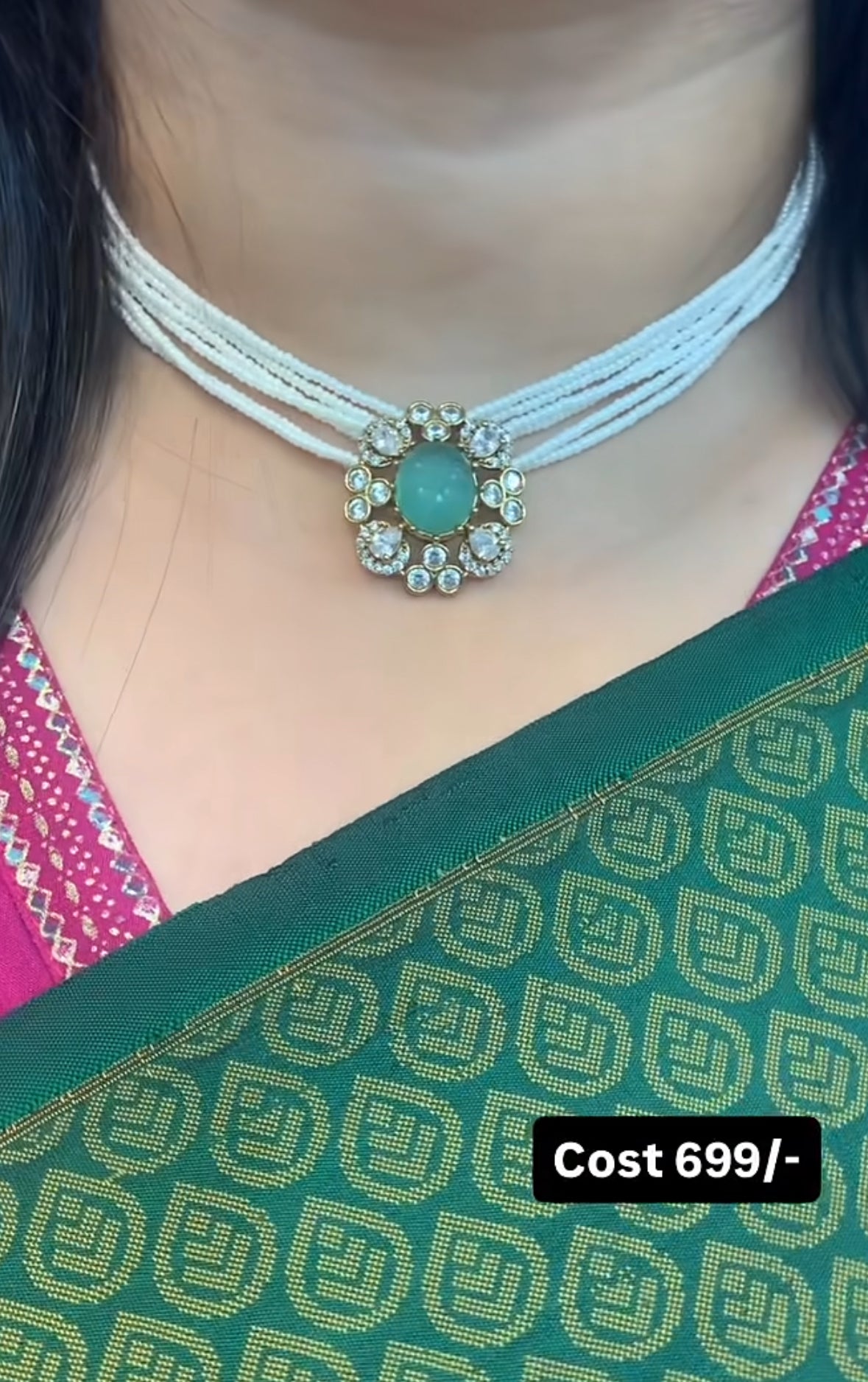 Beautiful Sugarpearls Chocker set