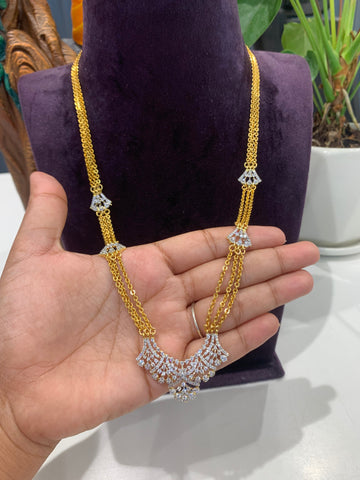 Beautiful Chandraharam set
