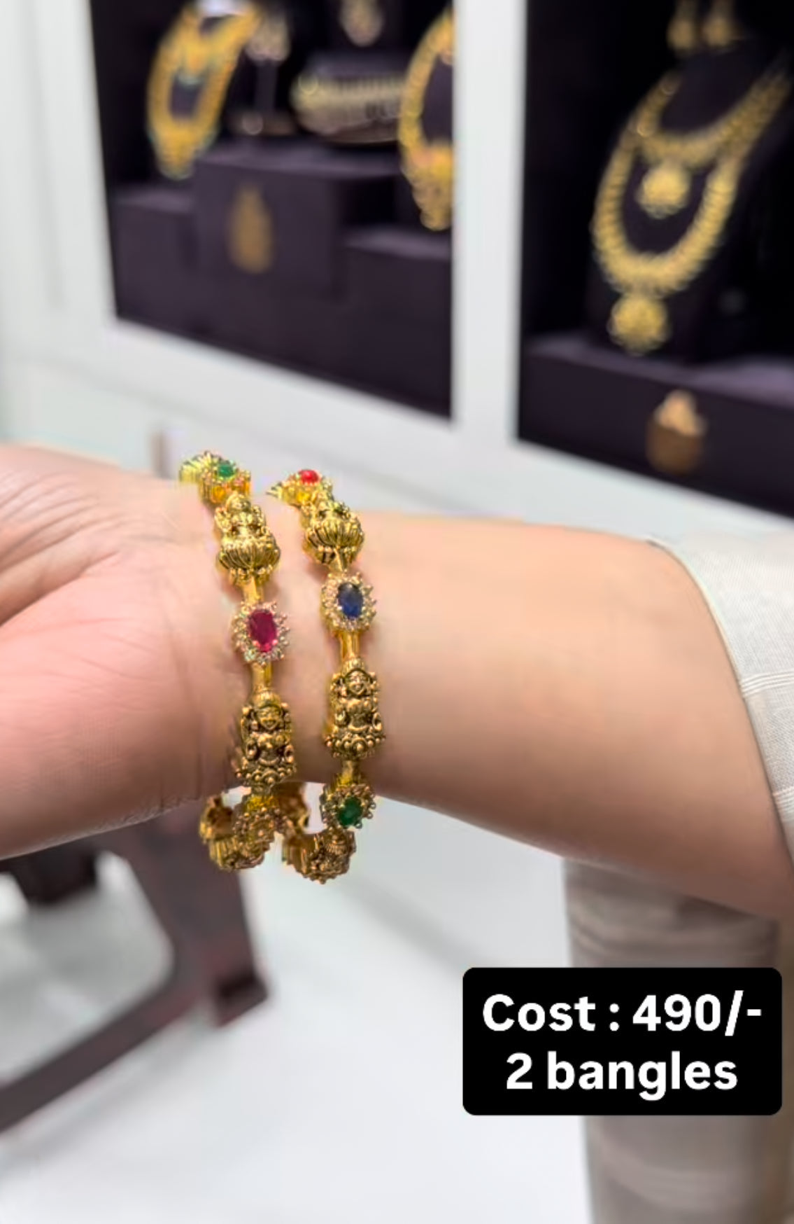 Beautiful navarathana bangles