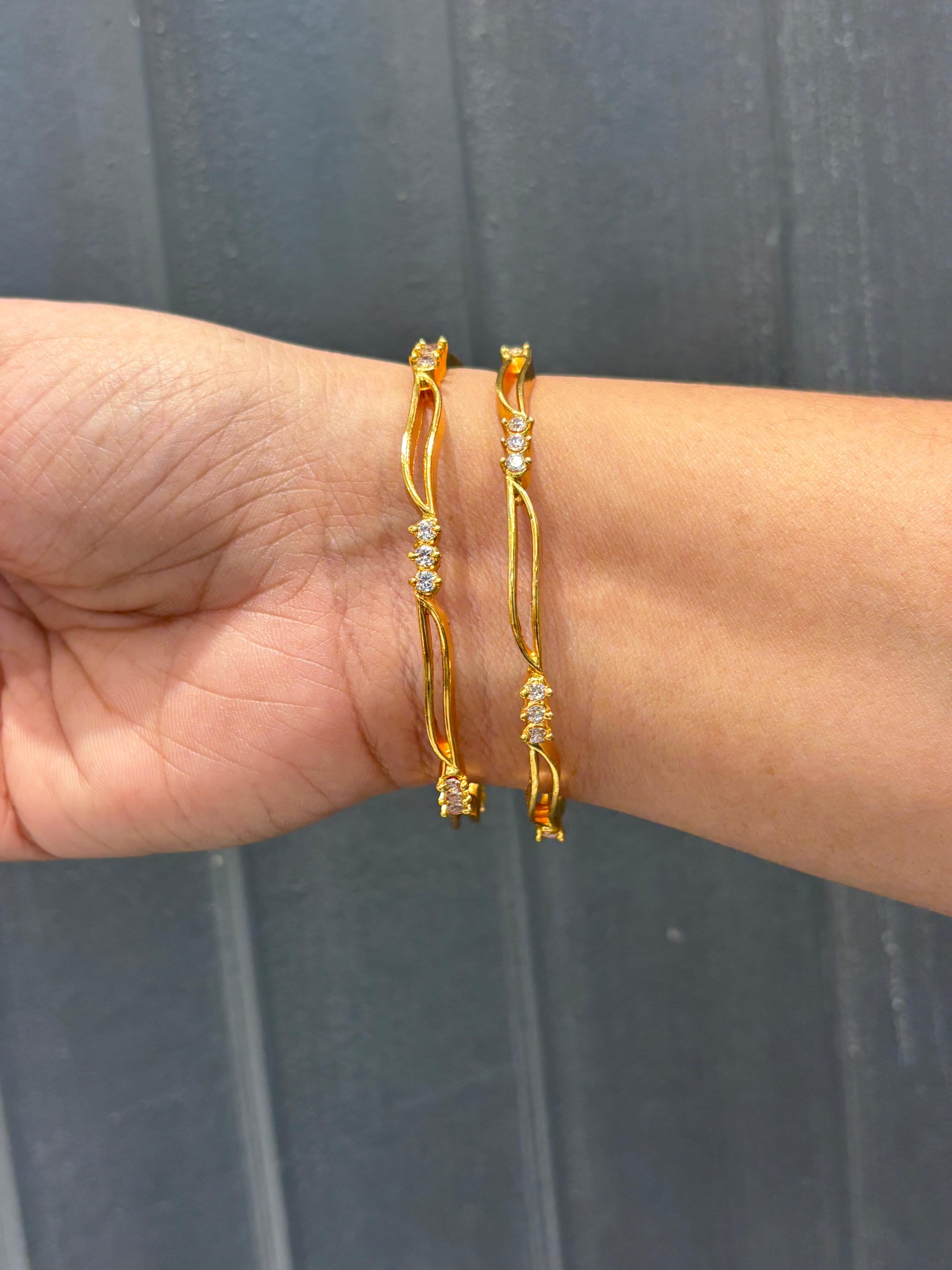 Beautiful CZ bangles