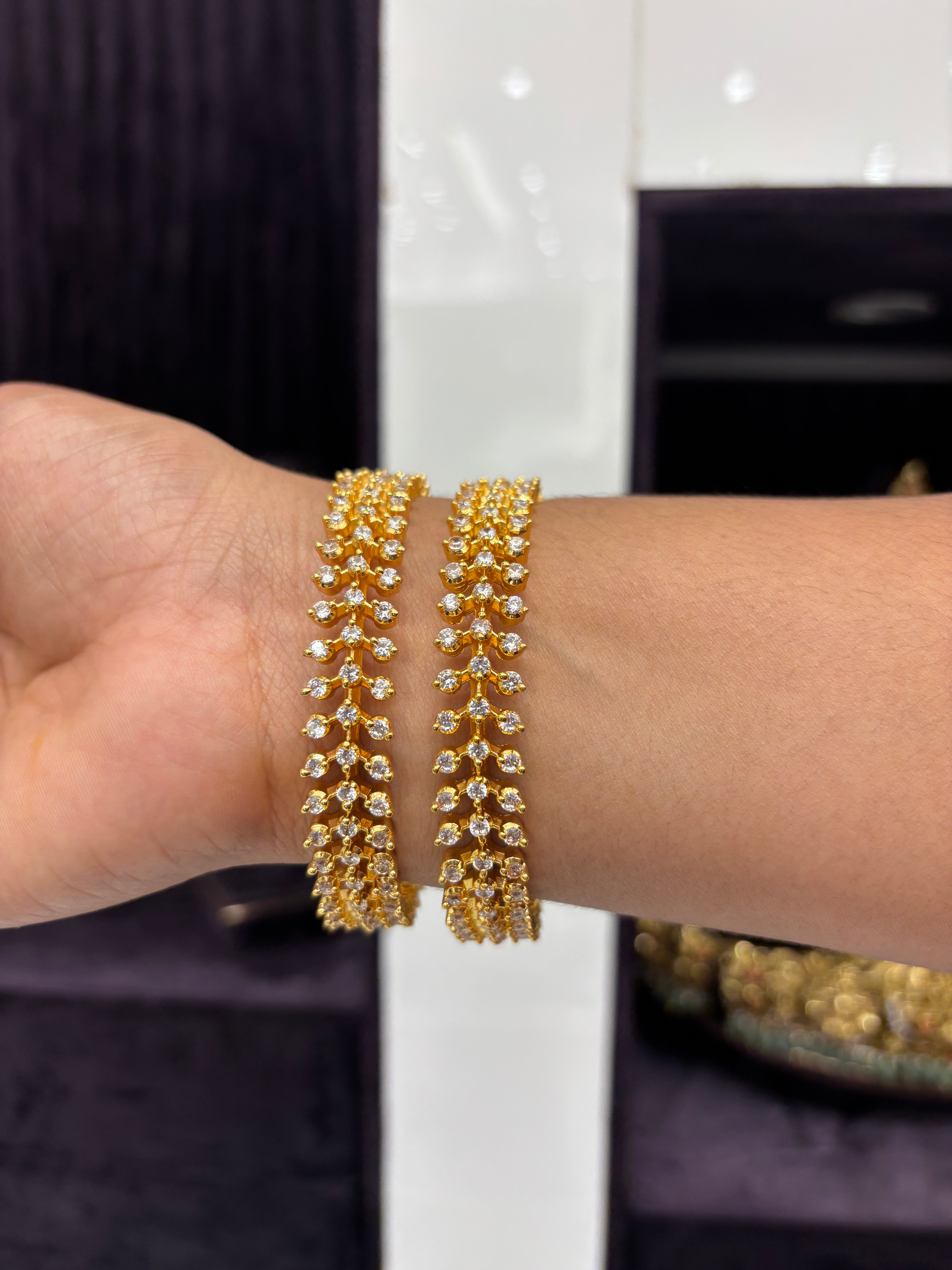 Beautiful CZ bangles