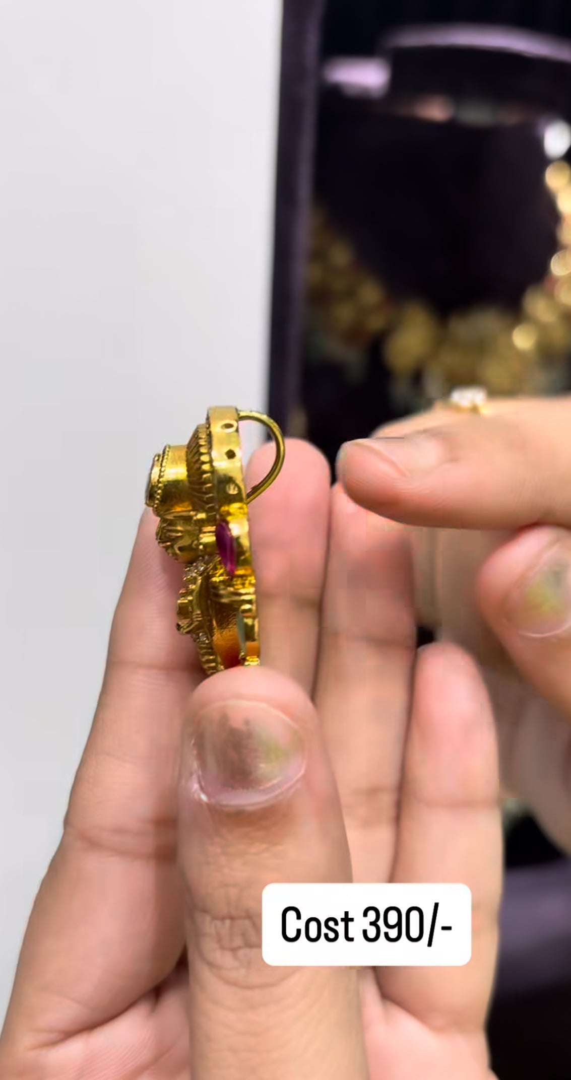 Beautiful Venkateswara swami Locket with Back Hook
