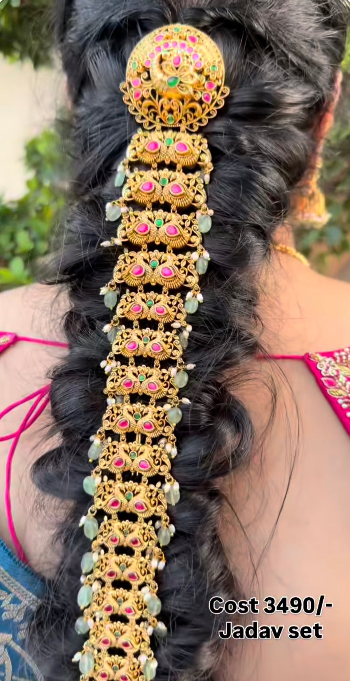 Beautiful Jadav Hairset