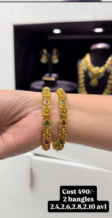 Beautiful multi stone bangles
