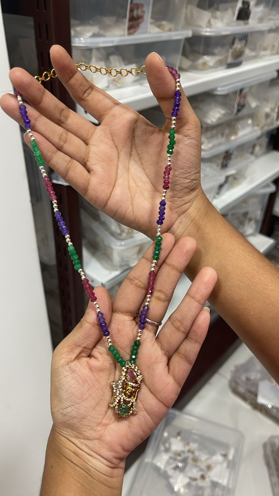 Beautiful Krishna Pendent Malla