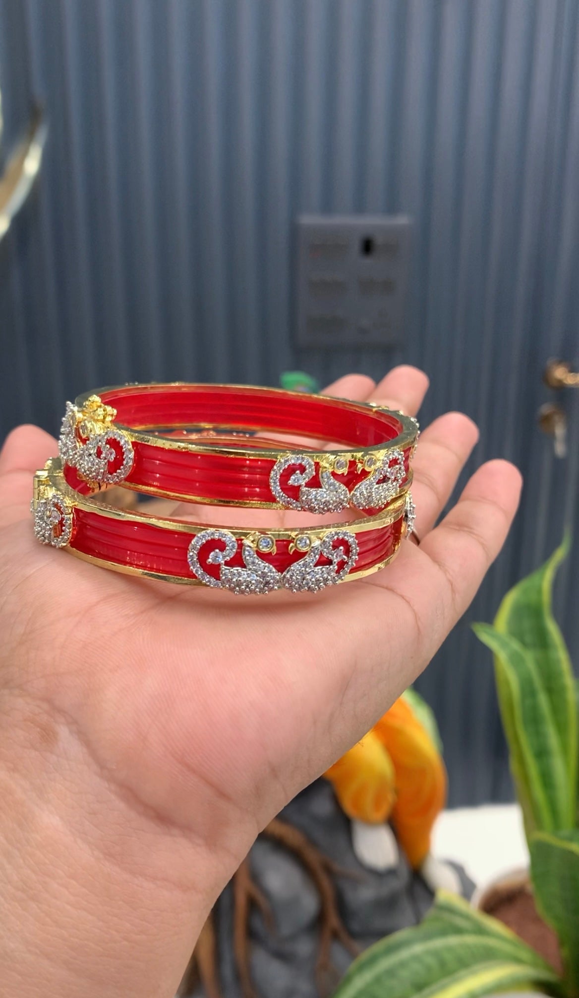 Beautiful GJ polish openable bangles ( changable bangles)
