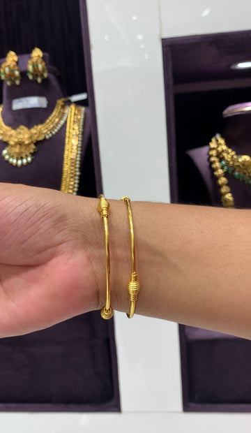 Beautiful micro plated daily wear bangles