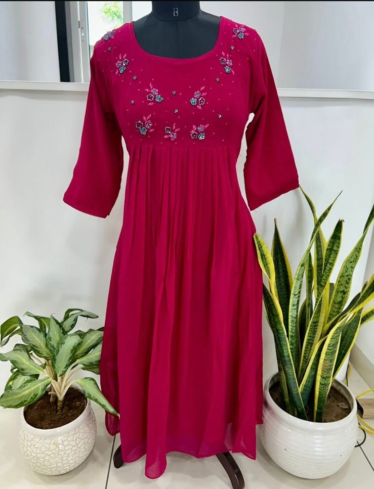 Beautiful georgette frock