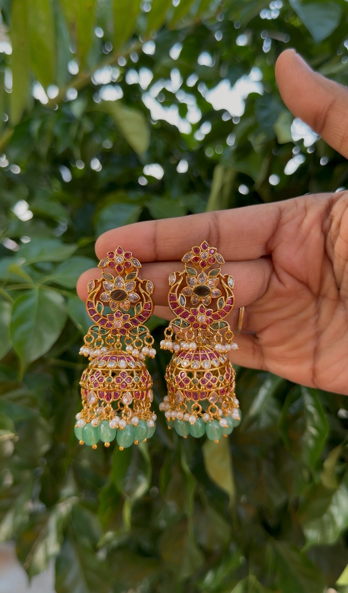 Beautiful pota stone pushback jumkis with pushback
