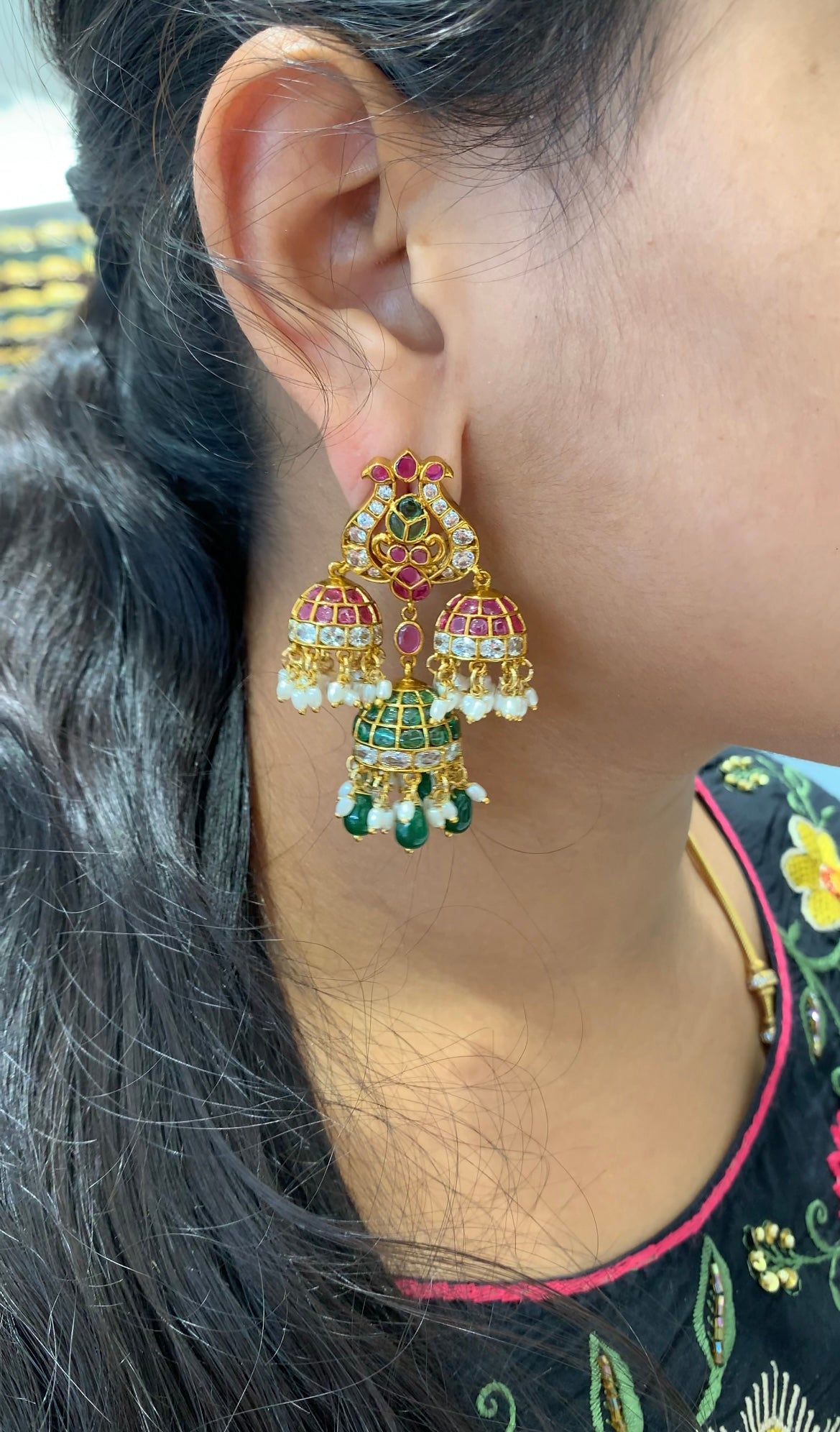 Beautiful pota stone jumkis with pushback