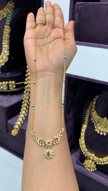 18inch simple chain with locket