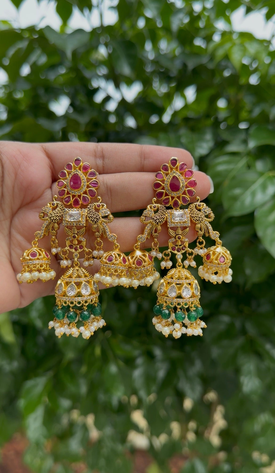 Beautiful heavy pota stone jumkis with pushback