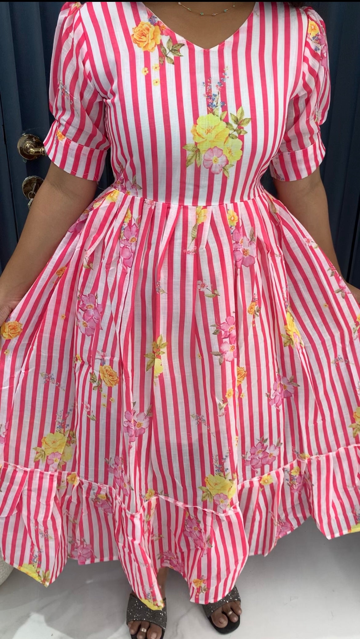Beautiful lenin cotton frocks