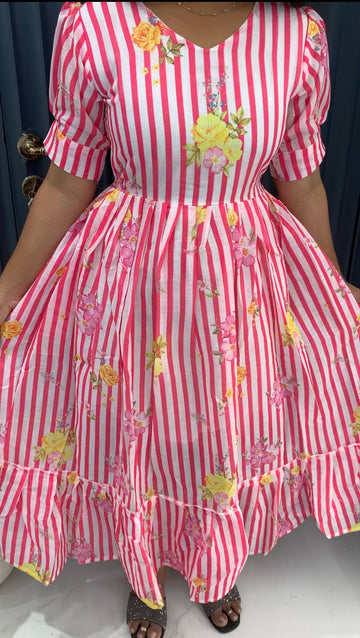 Beautiful lenin cotton frocks
