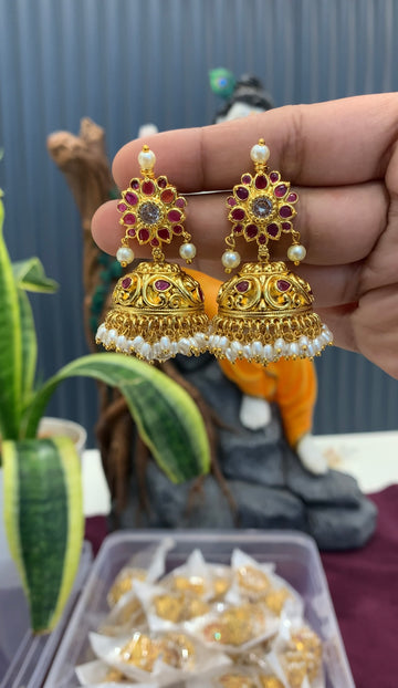 Beautiful pota stone jumkis with pushback