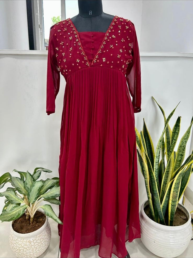 Beautiful georgette frock