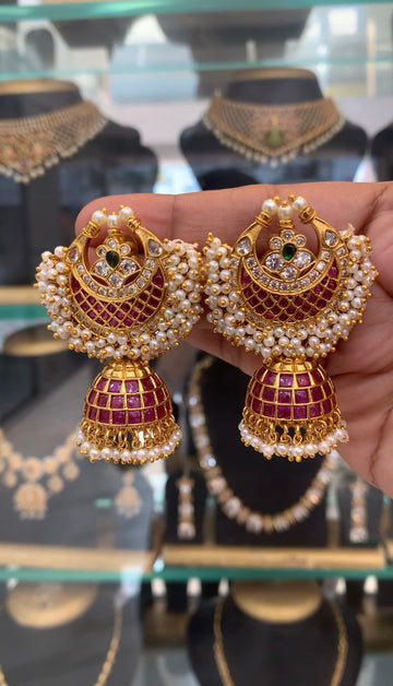 Beautiful heavy pota stone jumkis with pushback