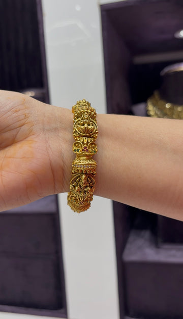Beautiful Lakshmi devi openable kada bangle