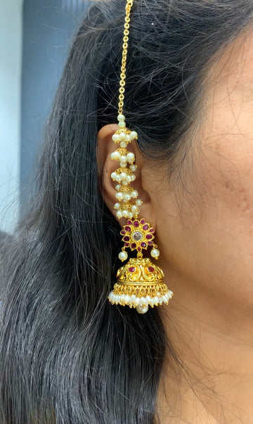 Beautiful handmaking white pearls matilu