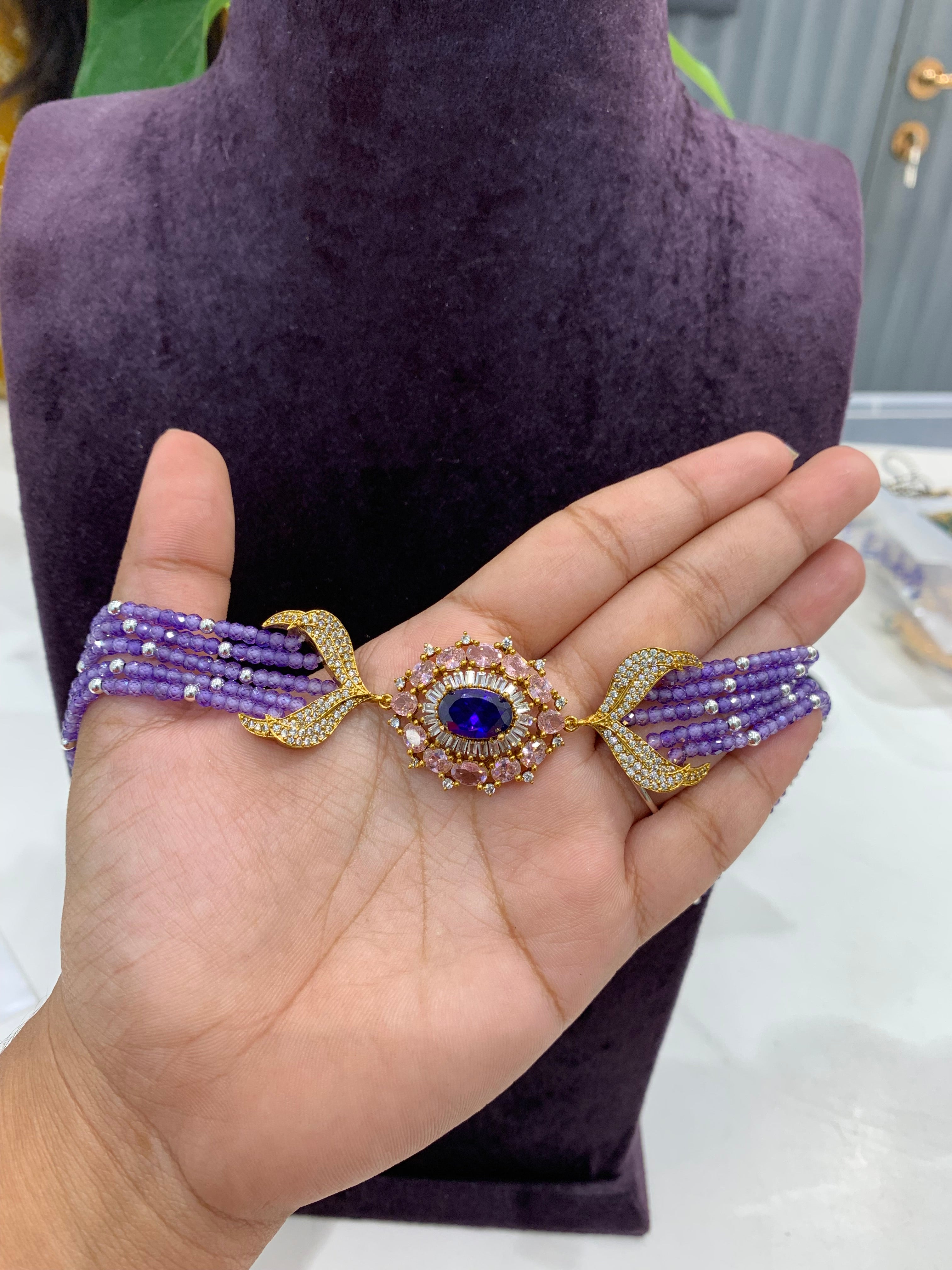 Beautiful beads chocker set
