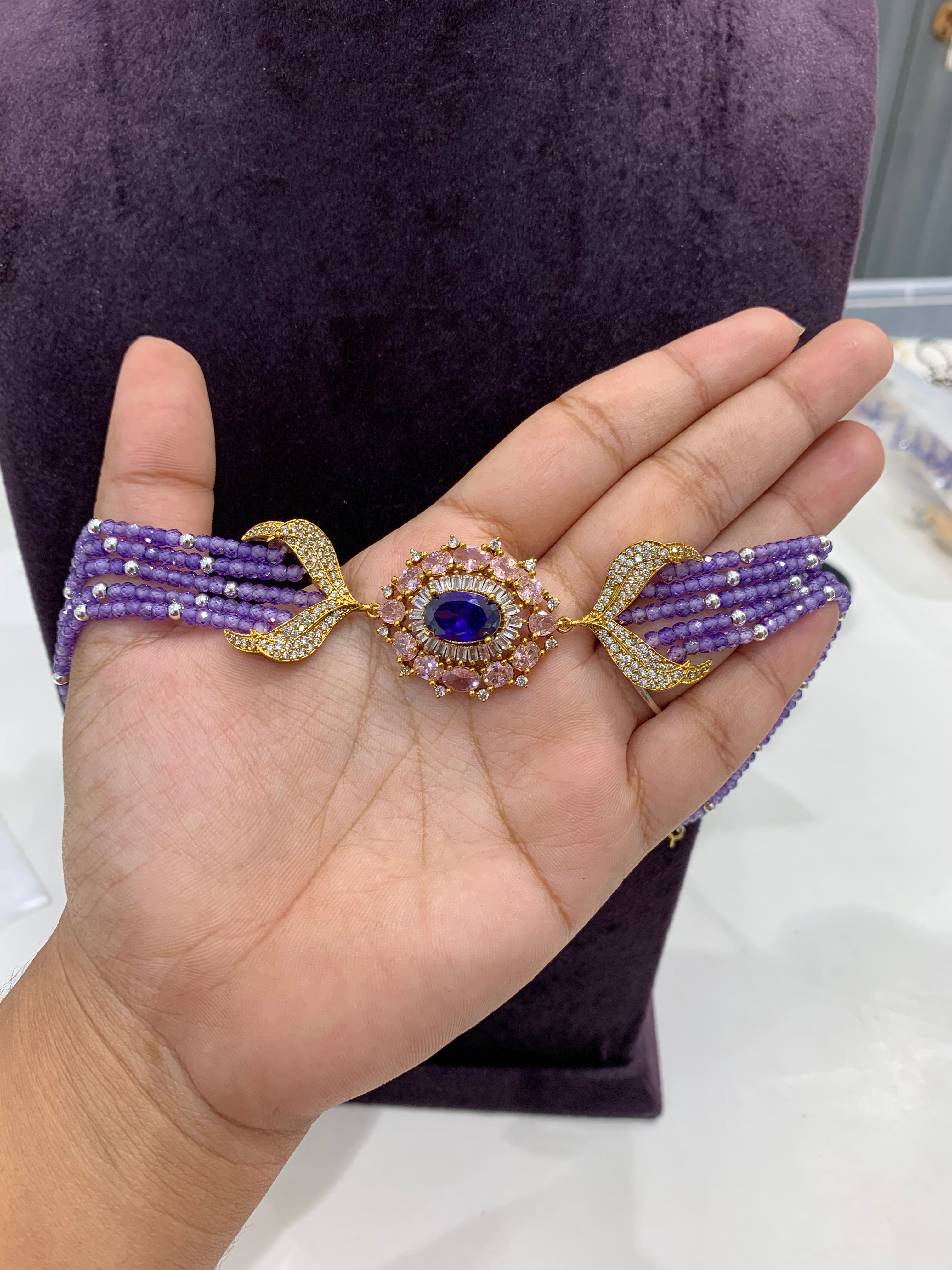 Beautiful beads chocker set