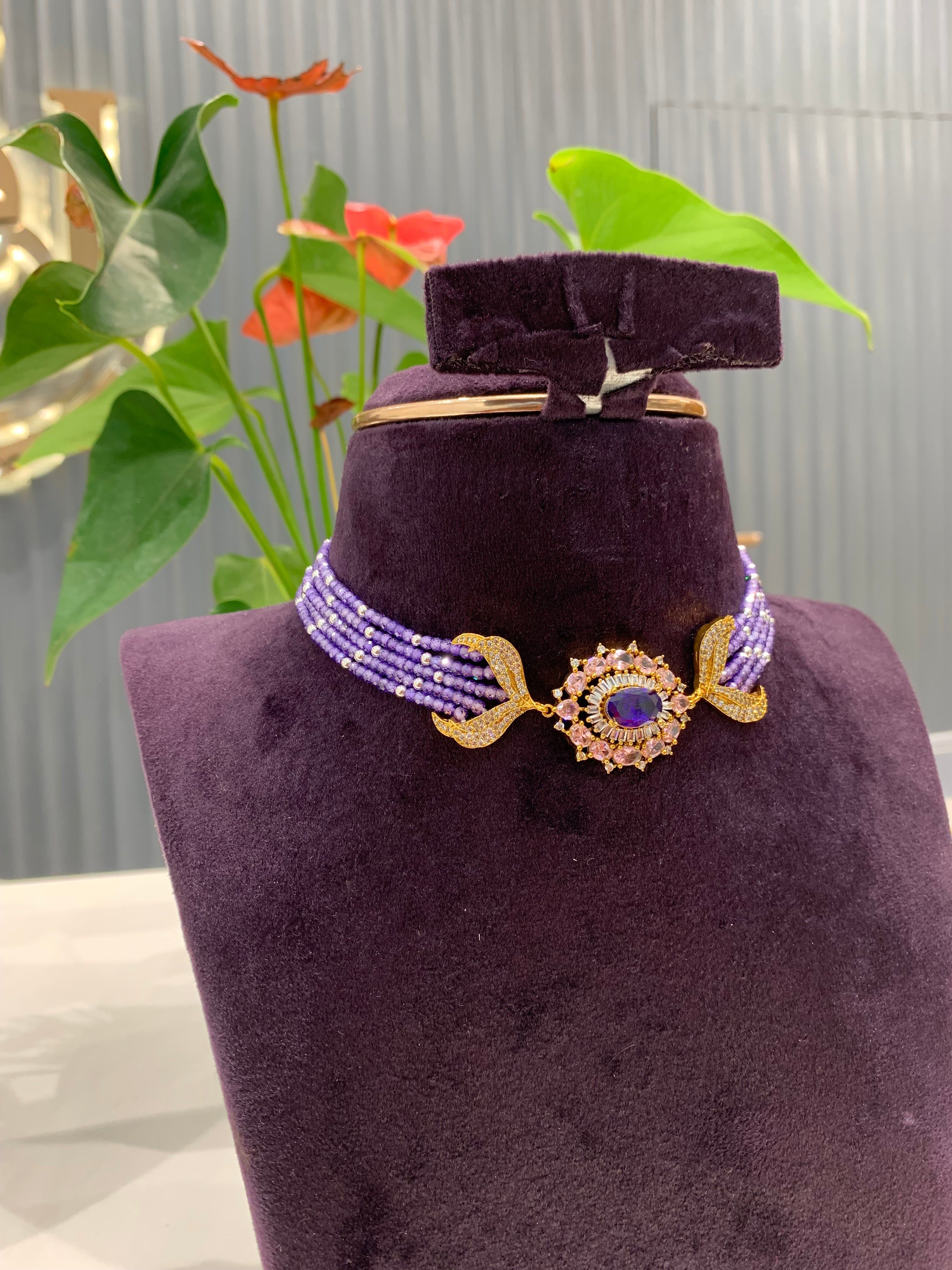 Beautiful beads chocker set