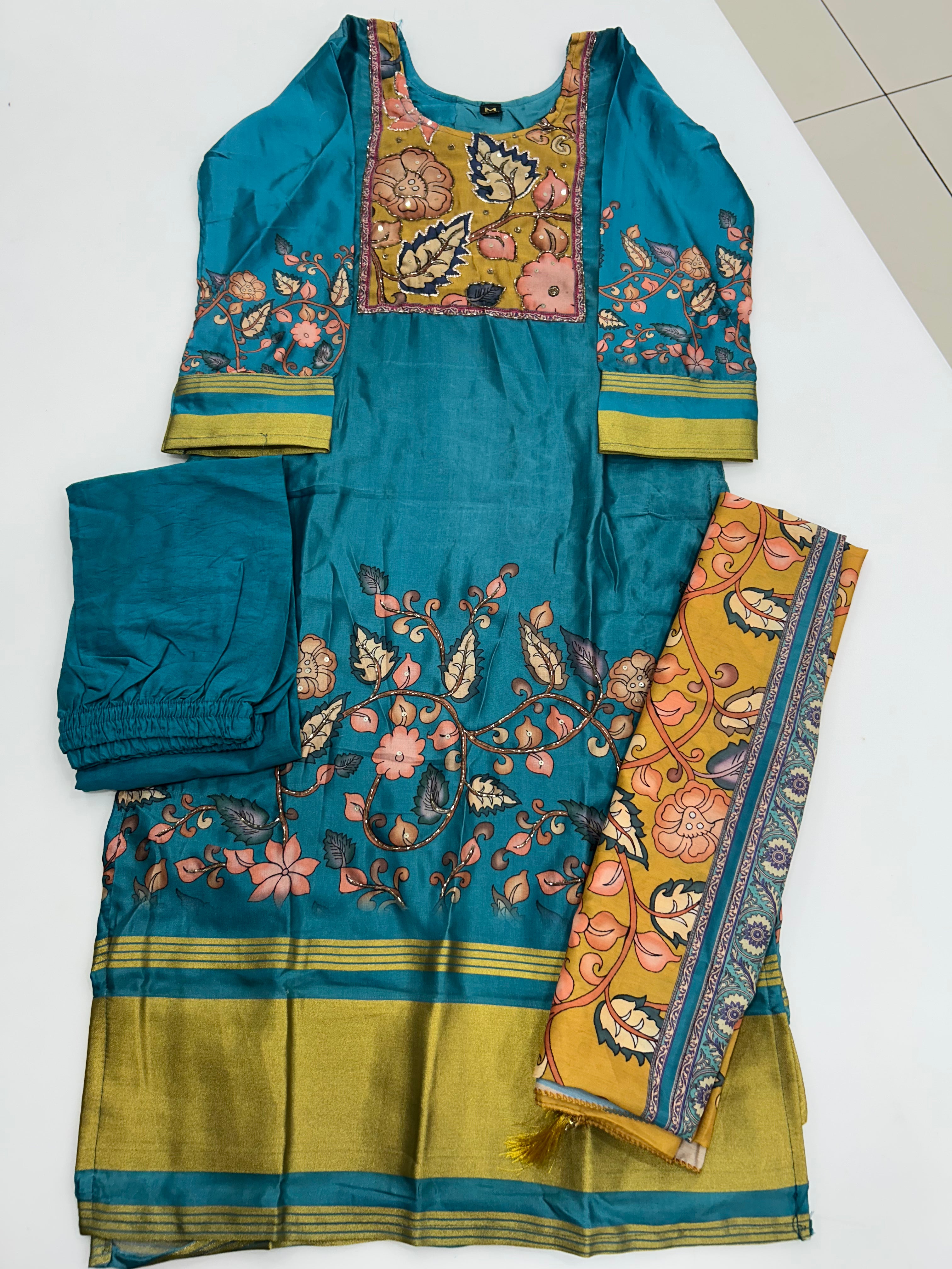 Jasmine silk 3-piece set