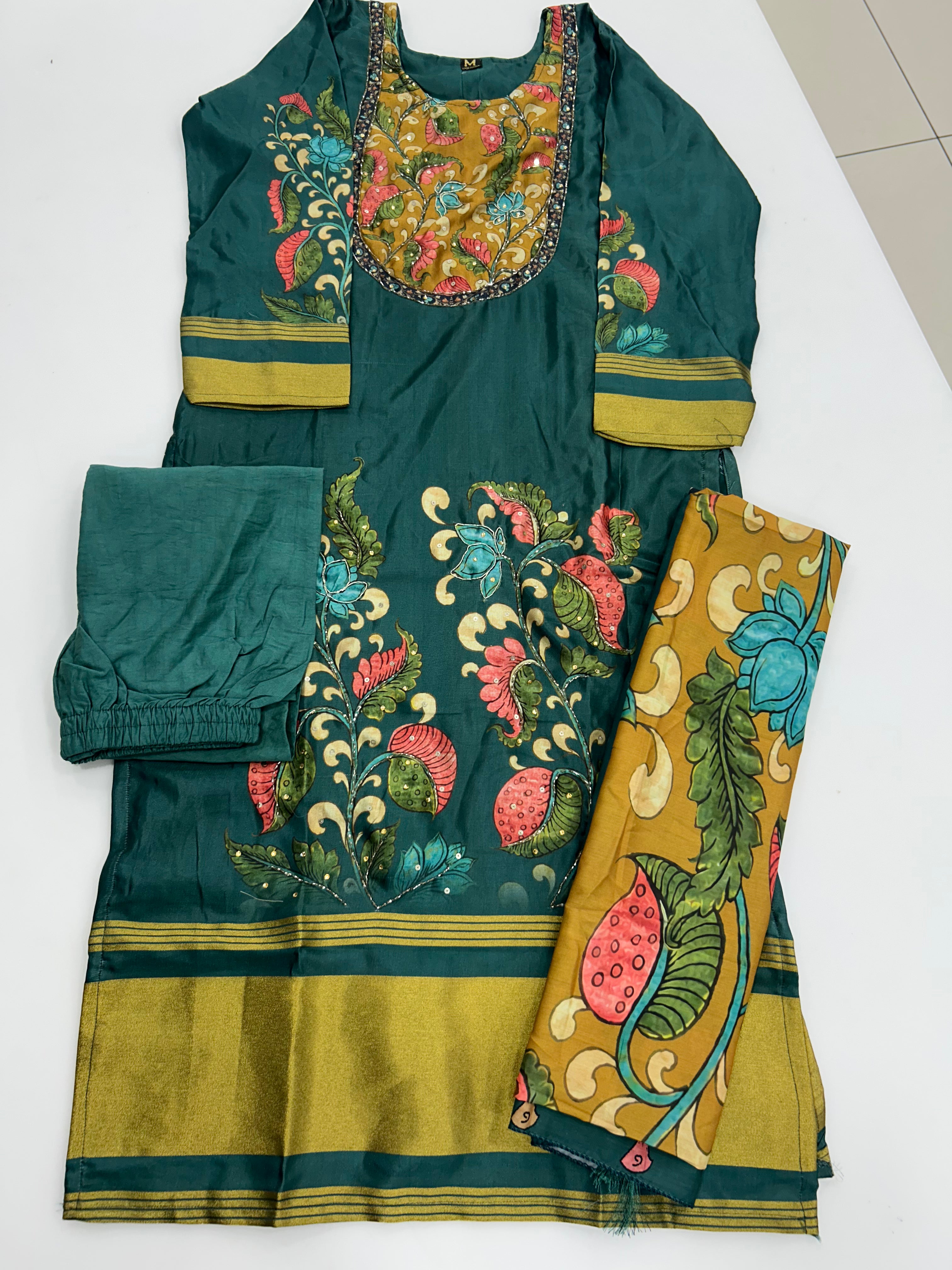 Jasmine silk 3-piece set