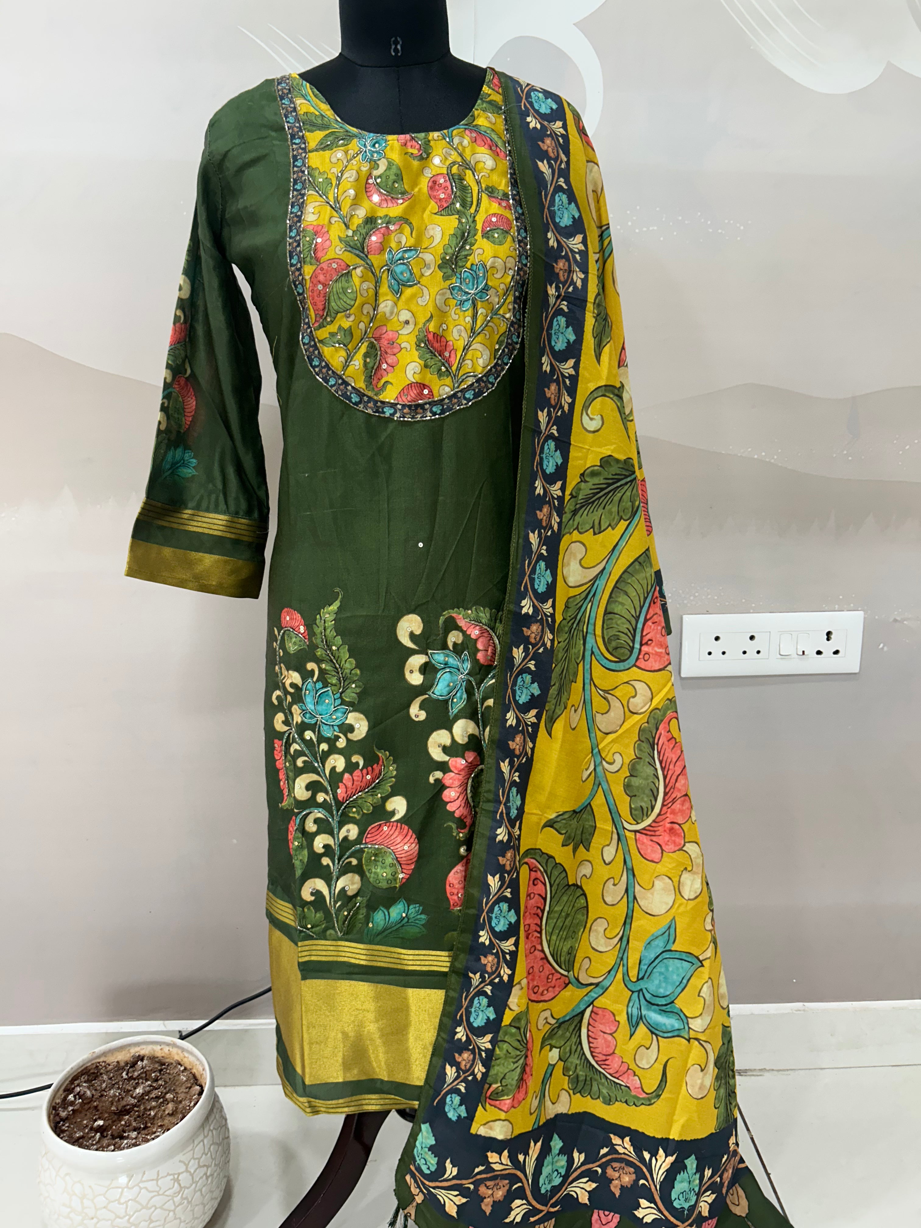 Jasmine silk 3-piece set
