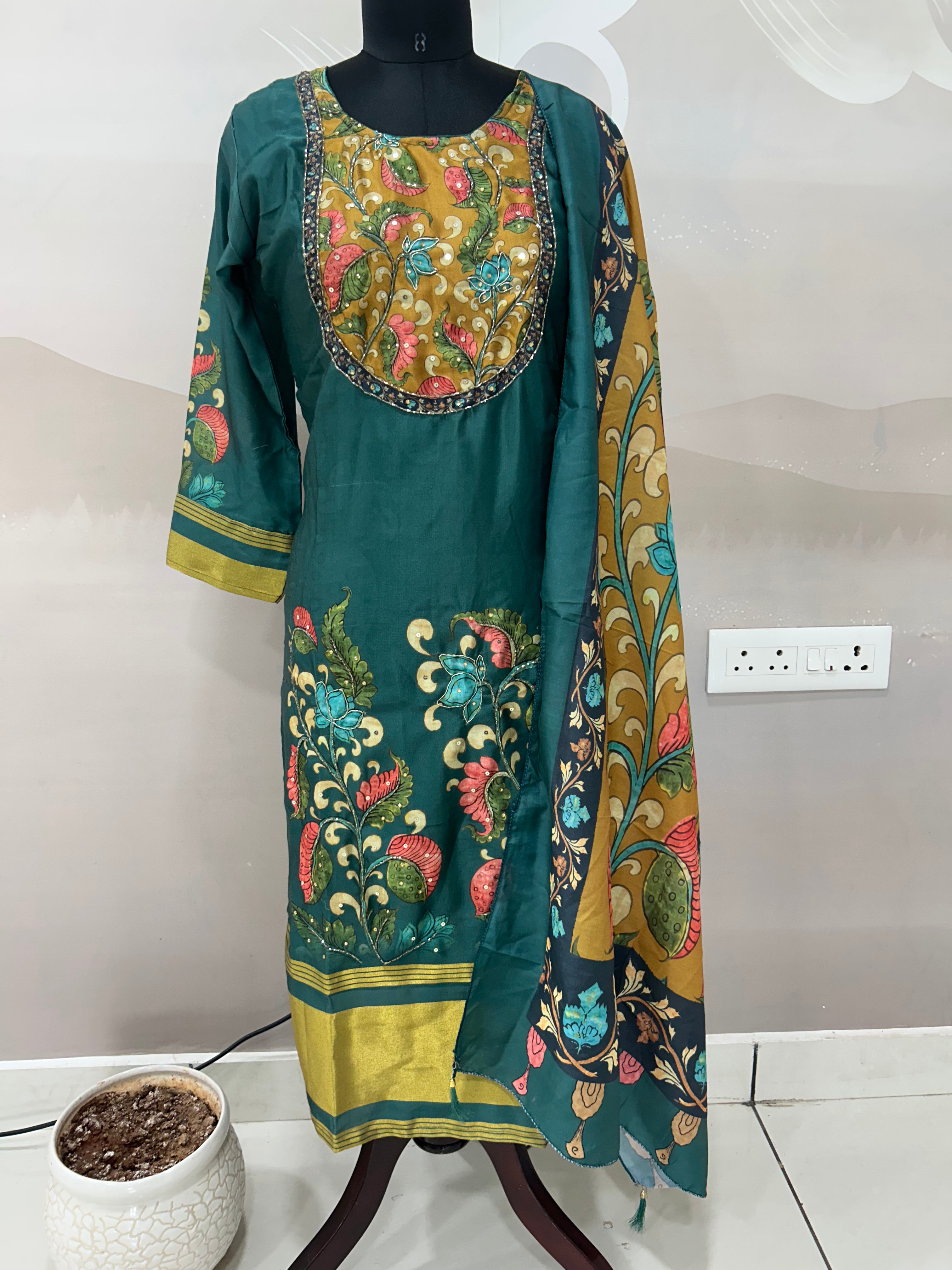 Jasmine silk 3-piece set