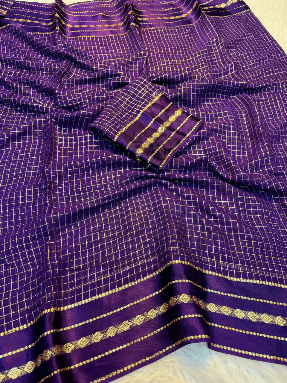 Viscous georgette saree